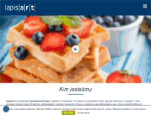 Tablet Screenshot of lapisart.pl
